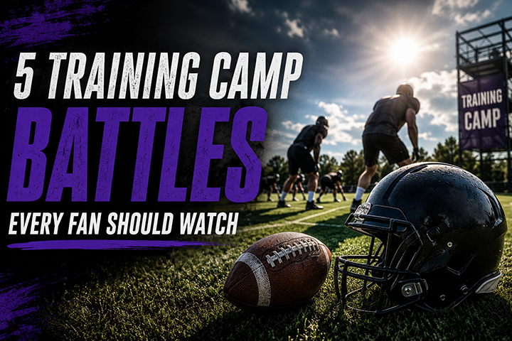 5 Baltimore Ravens Training Camp Battles Every Fan Should Watch